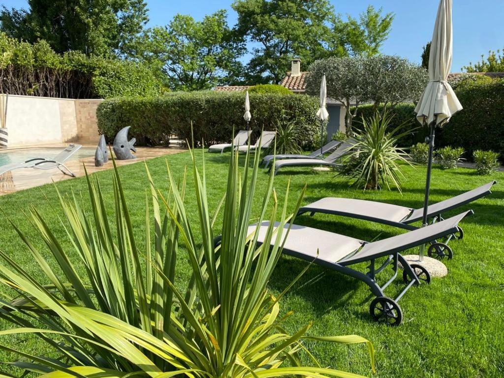 Mas Beau Soleil & Spa Cottages De Charme Avec Jacuzzi&Jardin Prives Saint-Rémy-de-Provence Buitenkant foto