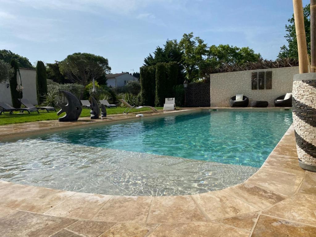 Mas Beau Soleil & Spa Cottages De Charme Avec Jacuzzi&Jardin Prives Saint-Rémy-de-Provence Buitenkant foto